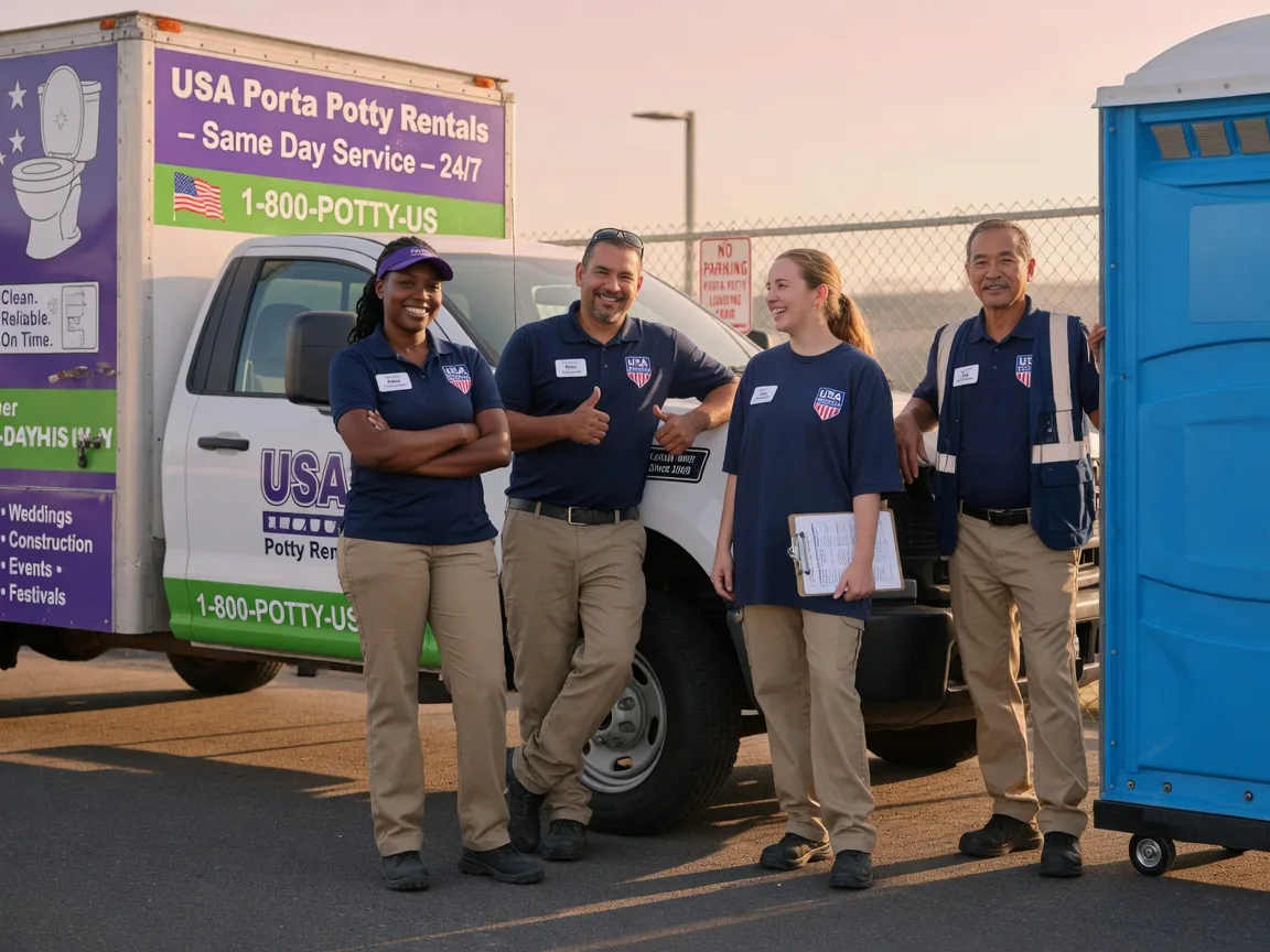 Porta Potty Rental company in Palmetto, LA